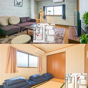 76 Sq Meter, 3 Bedrooms & Livingroom With Famicon, Doumotengachaya Dt02 大阪市